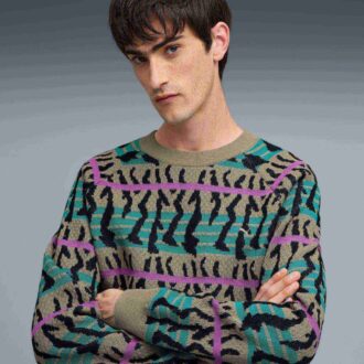 Vintage Men Knit Sweater