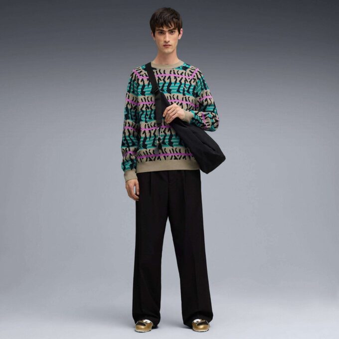 Vintage Men Knit Sweater