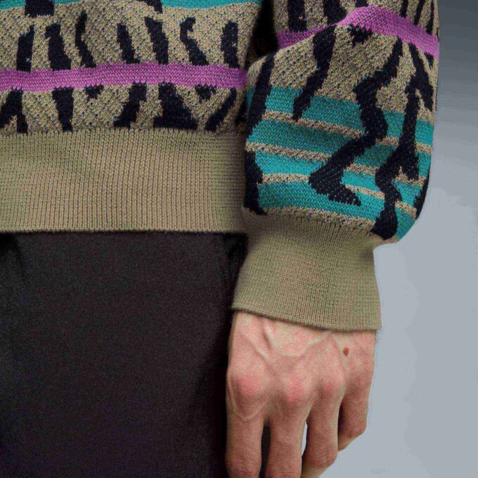 Vintage Men Knit Sweater