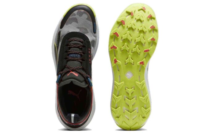 Voyage NITRO 3 Trail Running Shoes “Grey Black Green”