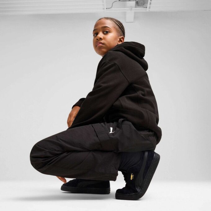 Wardrobe Essentials Big Kids’ Relaxed Cargo Pants Wardrobe Essentials Big Kids’ Relaxed Cargo Pants