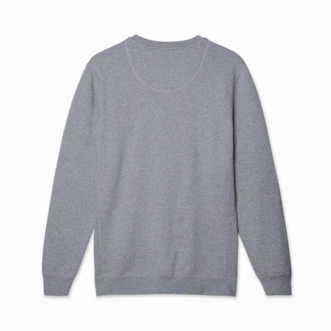 Wardrobe Essentials Suede Men Crew Neck Sweatshirt Wardrobe Essentials Suede Men Crew Neck Sweatshirt