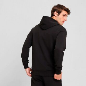 Wardrobe Essentials Suede Men Hoodie