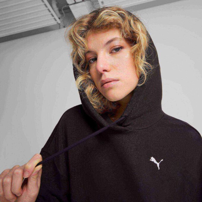 Wardrobe Essentials Women Relaxed Cropped Hoodie Wardrobe Essentials Women Relaxed Cropped Hoodie