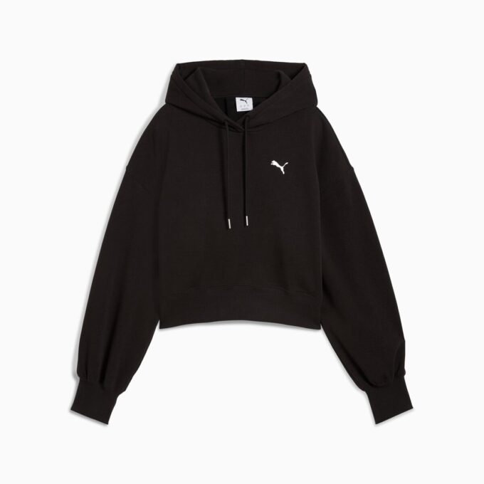 Wardrobe Essentials Women Relaxed Cropped Hoodie Wardrobe Essentials Women Relaxed Cropped Hoodie