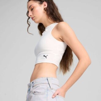 Wardrobe Essentials Women Ribbed Crop Top Wardrobe Essentials Women Ribbed Crop Top