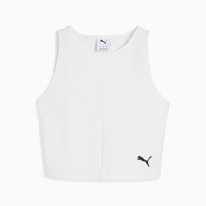 Wardrobe Essentials Women Ribbed Crop Top