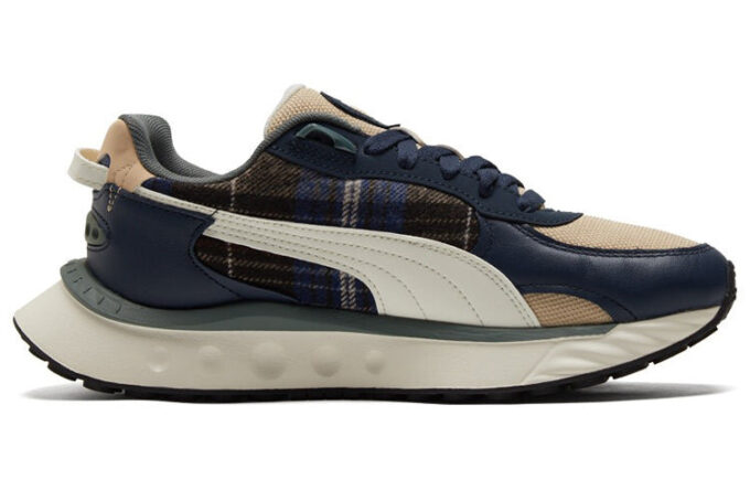 Wild Rider Flannel “Blue Cream White”