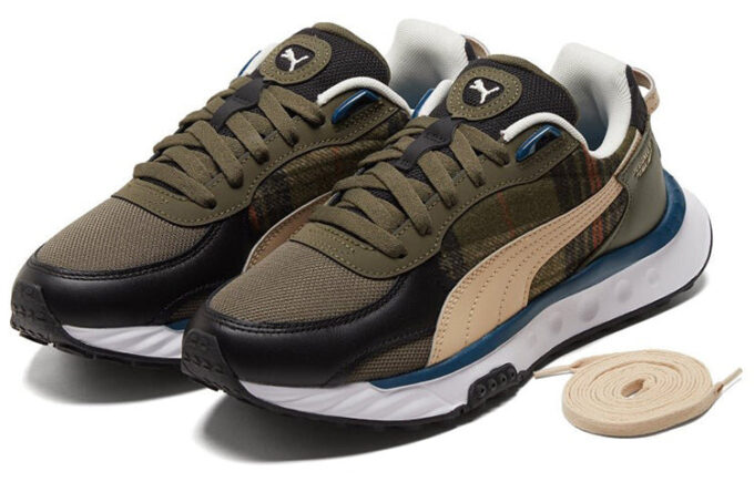 Wild Rider Flannel “Green Blue”