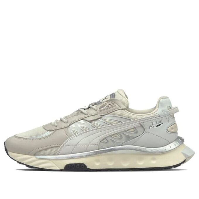 Wild Rider Low-Top Running Shoes Ivory “Gray Silver White”