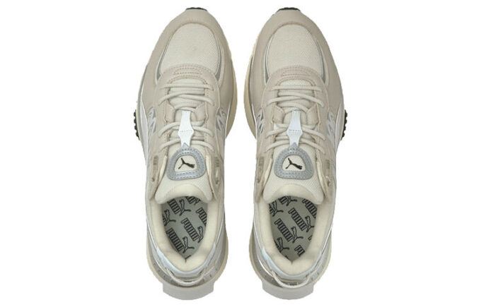 Wild Rider Low-Top Running Shoes Ivory “Gray Silver White”