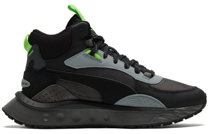 Wild Rider Mid “Black Dark Shadow”