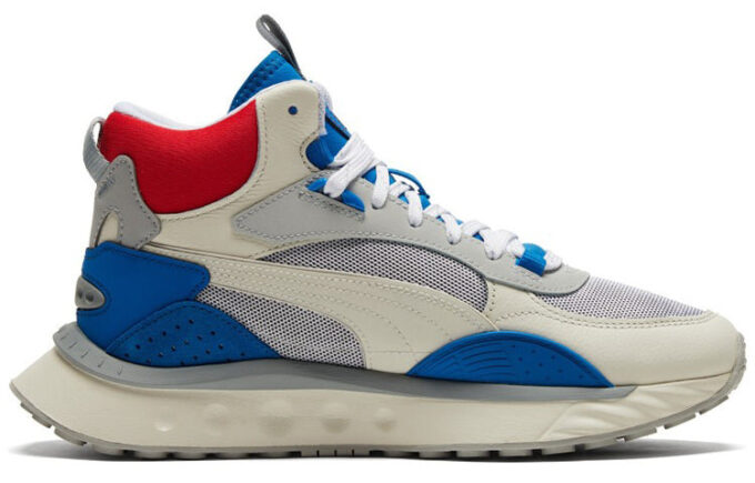 Wild Rider Mid “Ivory Glow Future Blue”