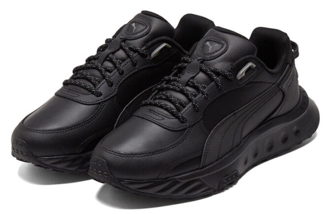 Wild Rider Reflective Black Running Shoes Black