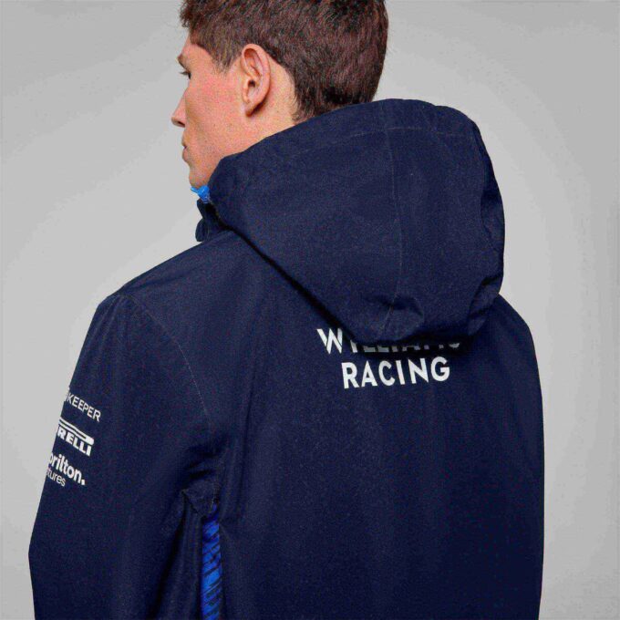 Williams Racing 2025 Replica Men Rain Jacket