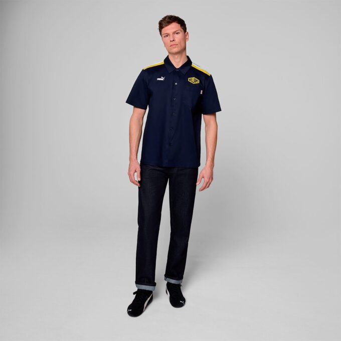 Williams Racing Men Button Front Shirt Williams Racing Men Button Front Shirt