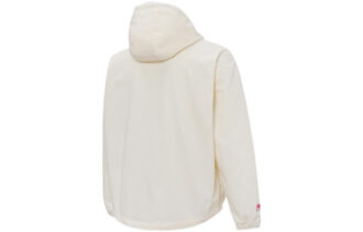 Windbreaker Hoodied Jacket “White”