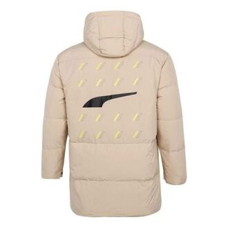 Windproof Down Warm Jacket “Beige”