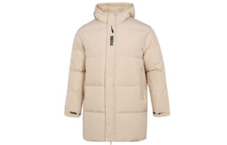 Windproof Down Warm Jacket “Beige”