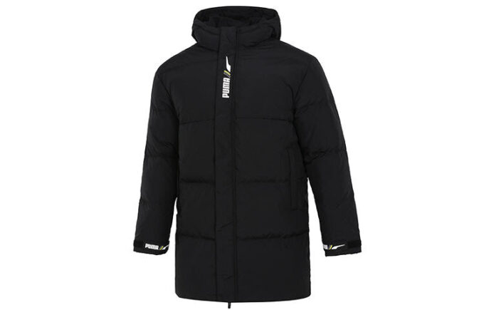 Windproof Down Warm Jacket “Black”
