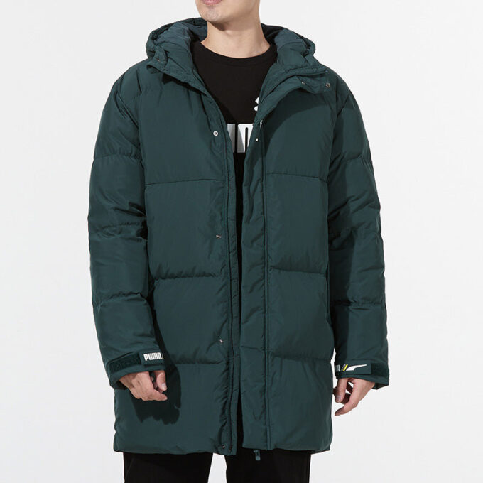 Windproof Down Warm Jacket “Green”