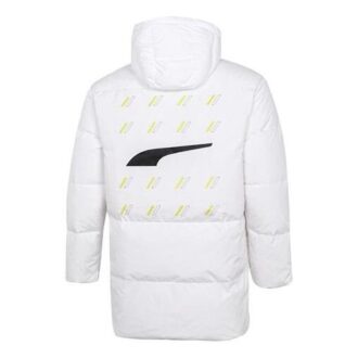 Windproof Down Warm Jacket “White”