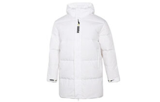 Windproof Down Warm Jacket “White”