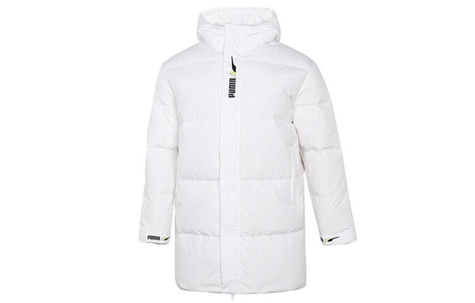 Windproof Down Warm Jacket “White”