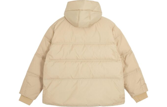 Winter Hooded Ultra down Coat “Beige”
