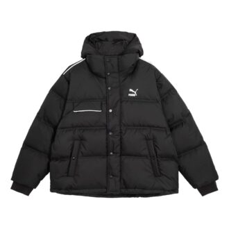 Winter Hooded Ultra down Coat “Black”