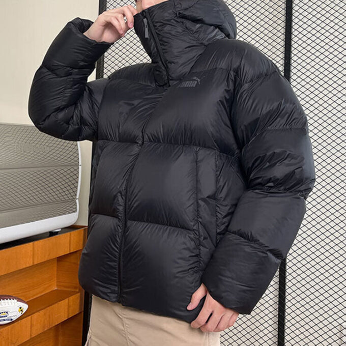 Winter Puffer Jacket “Black”