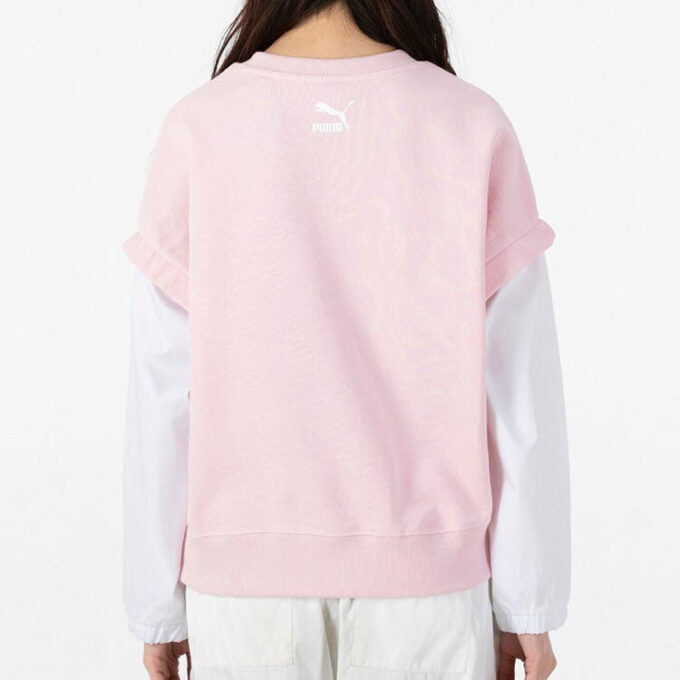 (WMNS) 2-Fer Graphic Vest Top Logo “Pink”