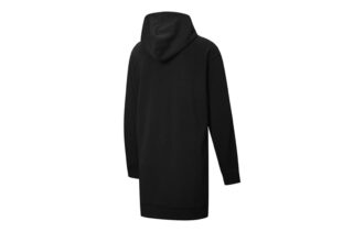 (WMNS) Amplified Hooded Long Sleeves Dress Black