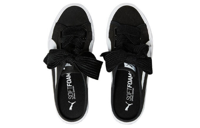 (WMNS) Bari Mule Ribbon “Black White”