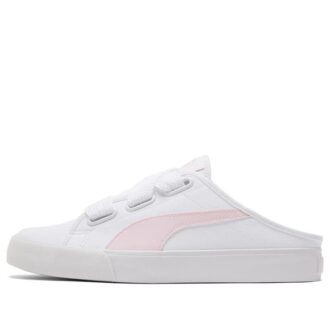 (WMNS) Bari Mule Ribbon Casual Skateboarding Shoes White Pink