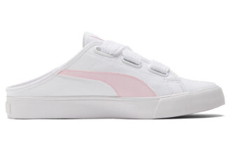 (WMNS) Bari Mule Ribbon Casual Skateboarding Shoes White Pink