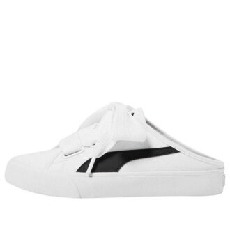 (WMNS) Bari Mule Ribbon “White Black”