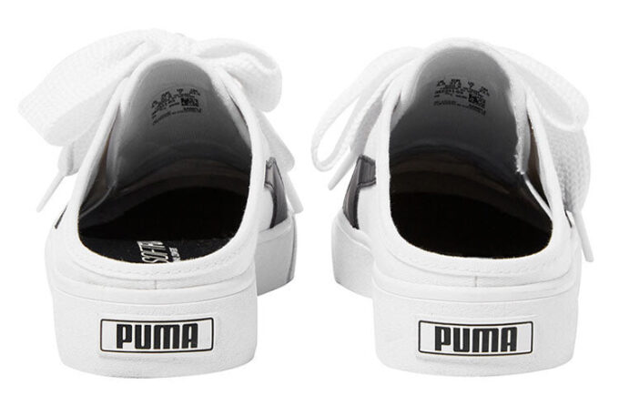 (WMNS) Bari Mule Ribbon “White Black”