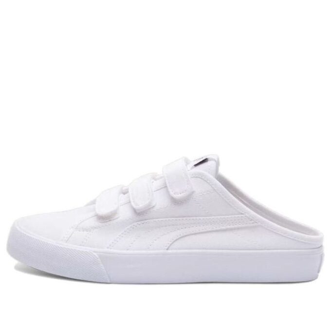 (WMNS) Bari Mule Sherpa Shoes “White”
