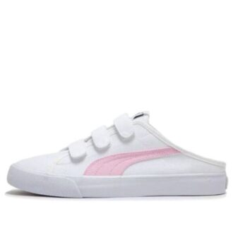 (WMNS) Bari Mule Velcro “White Pink”