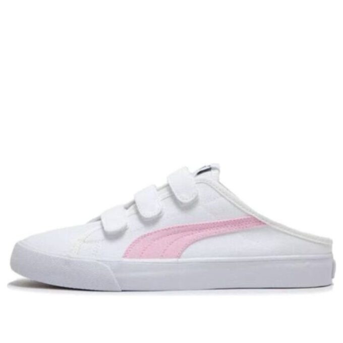 (WMNS) Bari Mule Velcro “White Pink”