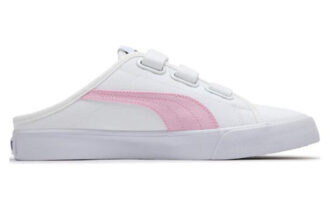 (WMNS) Bari Mule Velcro “White Pink”