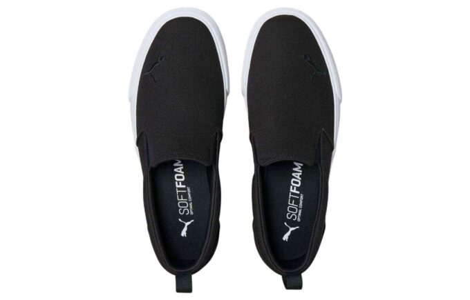 (WMNS) Bari Slip-On “Black Team Gold”