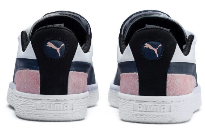(WMNS) Basket Crush Paris “White Blue Pink”