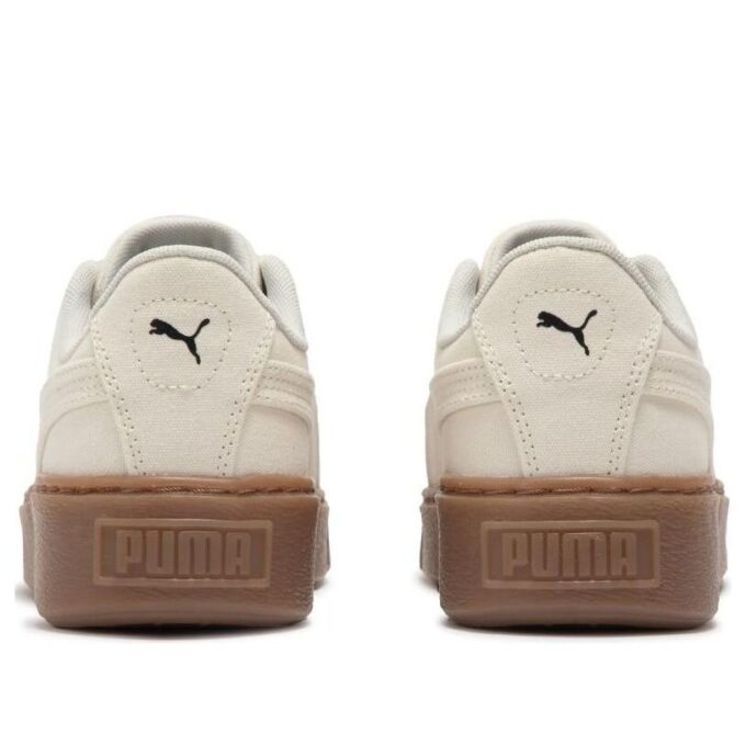(WMNS) Basket Platform Canvas “Beige”