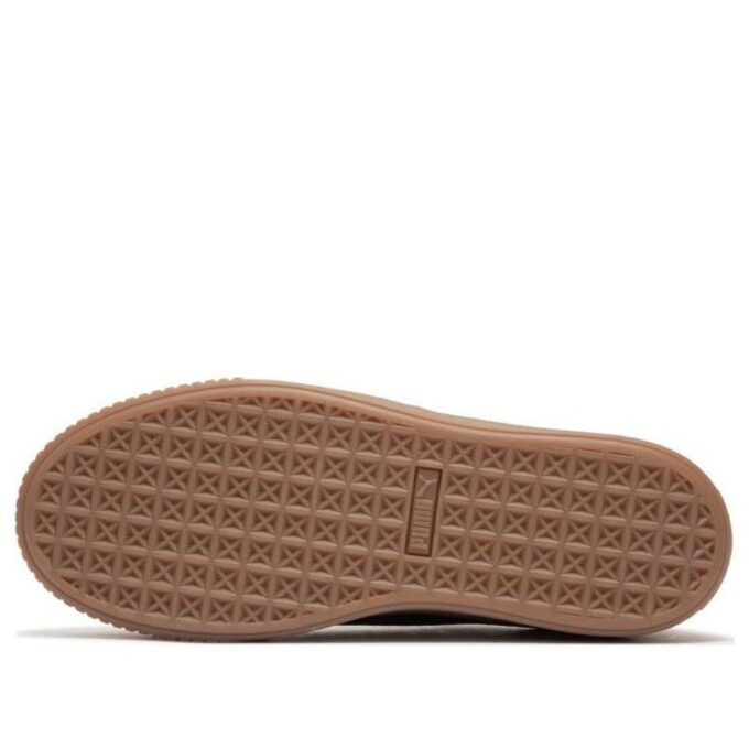 (WMNS) Basket Platform Canvas “Beige Black”