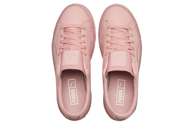 (WMNS) Basket Platform Core Pink Low Board Shoes
