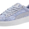 (WMNS) Basket Platform Fo Blue Lace Up “Icelandic Blue”
