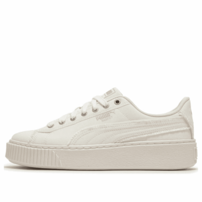(WMNS) Basket Platform Fringe “White”