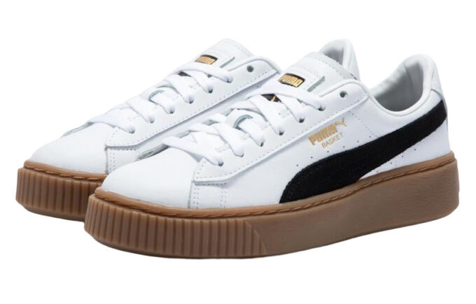 (WMNS) Basket Platform L “White”